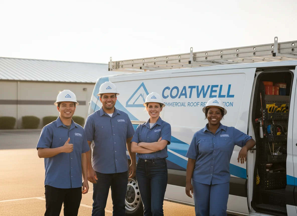 Commercial roof coating company in Altoona, WI